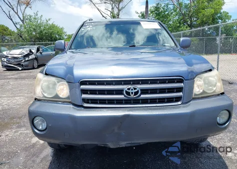 2002 Toyota Highlander Limited V6 z USA, uszkodzony, nr VIN JTEHF21A920043044